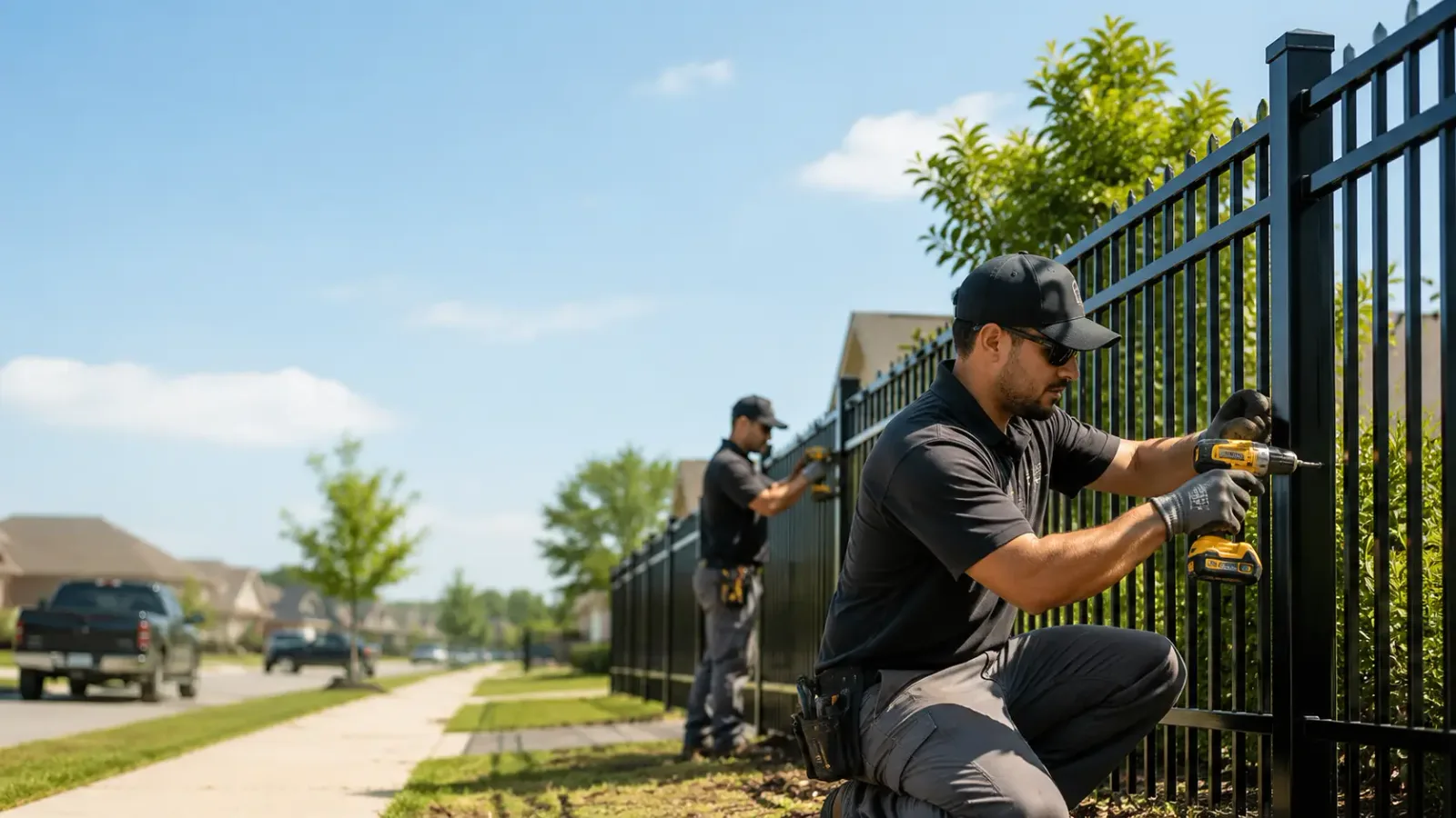 Metal Fence Installation in Richland, IN